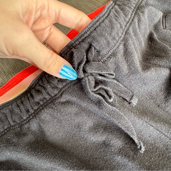 Y2K 2000’s PINK VE Victoria’s Secret Sweatpants Black White L - Picture 7 of 12